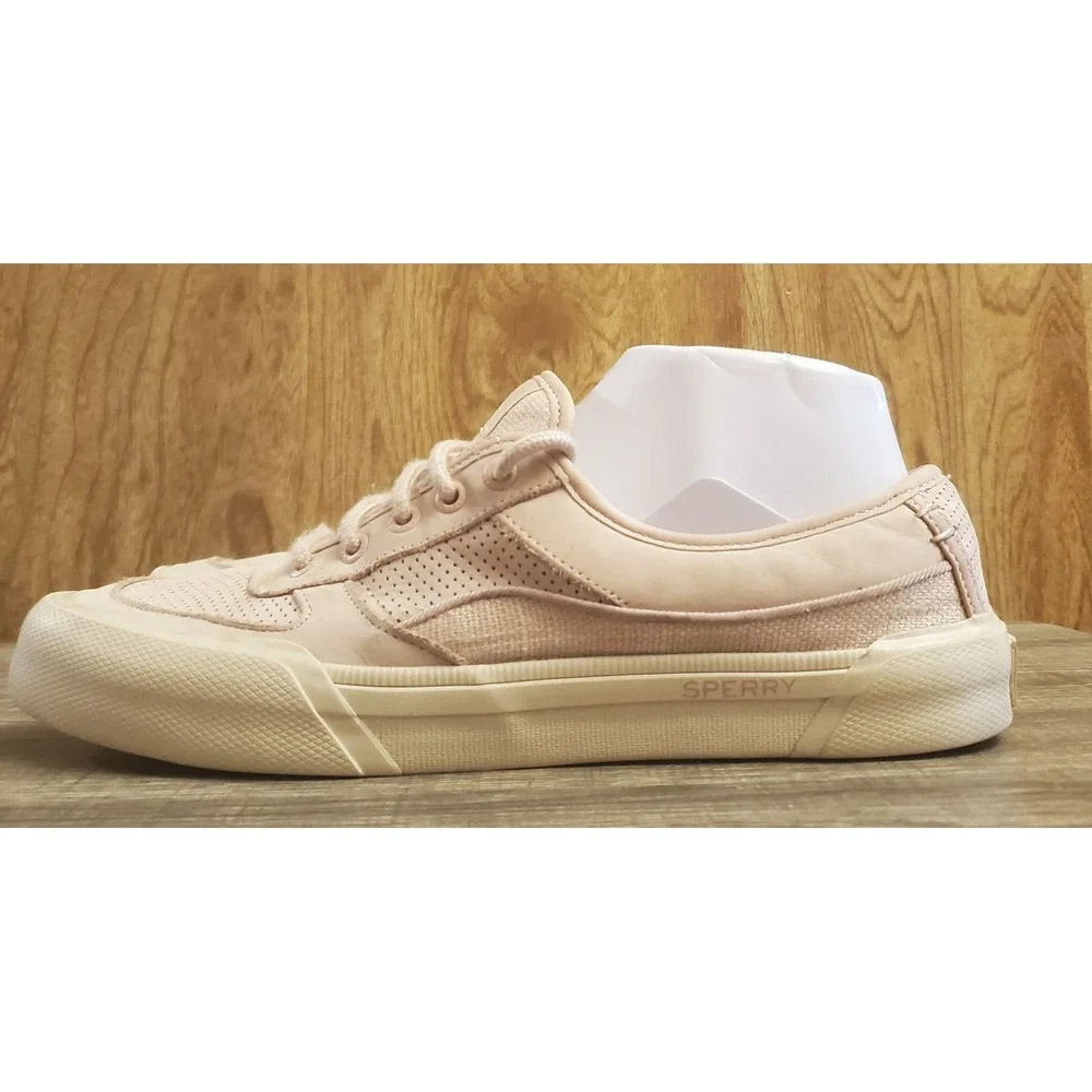 Sperry Soletide Lace‎ Up Sneakers Womens Size 8.5 Pink